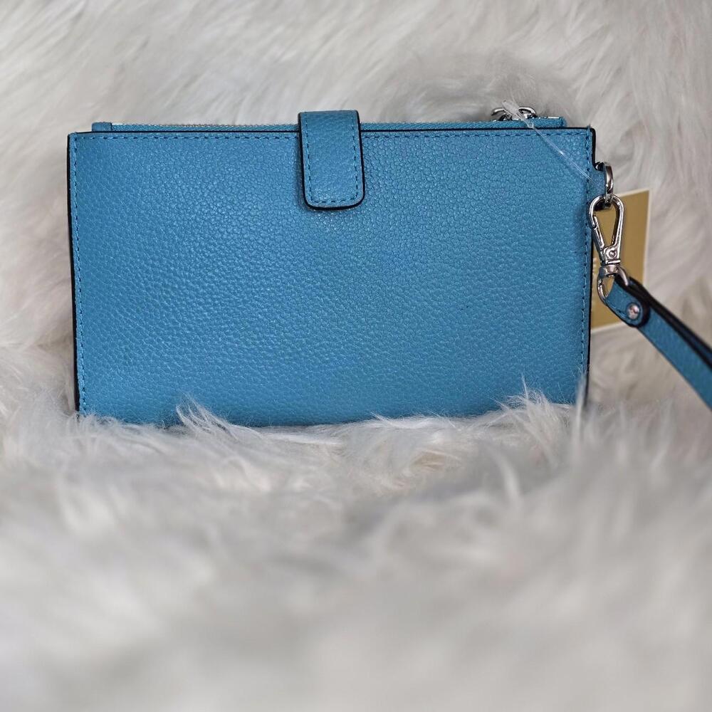 Michael Kors Blue Wristlet - Picture 3 of 4